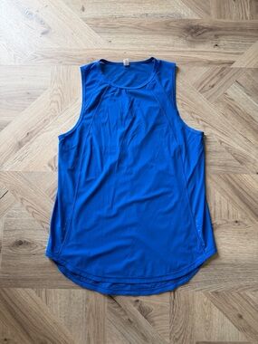 lululemon athletica Blue Sleeveless Athletic Tank